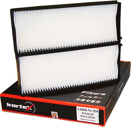 Фильтр салонный HYUNDAI SONATA (ТагАЗ)/KIA MAGENTIS 01- (к-т) (Kortex). Артикул KC0026