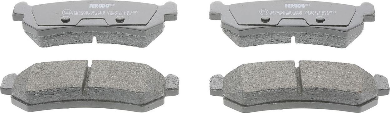 Тормозные колодки Ferodo Premier Eco Friction. Артикул FDB1889