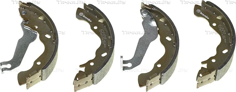 Тормозные колодки Brembo ESSENTIAL LINE задние для Hyundai Matrix I 2001-2010. Артикул S 30 511