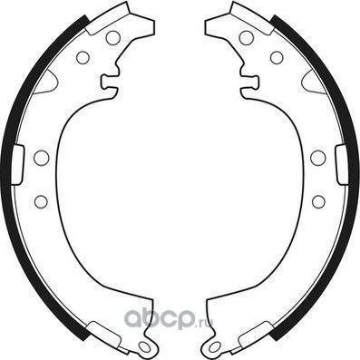 Комплект колодок барабанных (Dynamatrix-Korea). Артикул DBS342