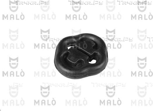 Кронштейн глушителя Malo (резина) для Skoda Favorit 1989-1997. Артикул 23455