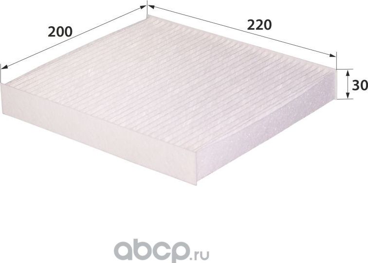 AC-225E 27891-BM400 (фильтр салонный) (RB-Exide). Артикул AC225E