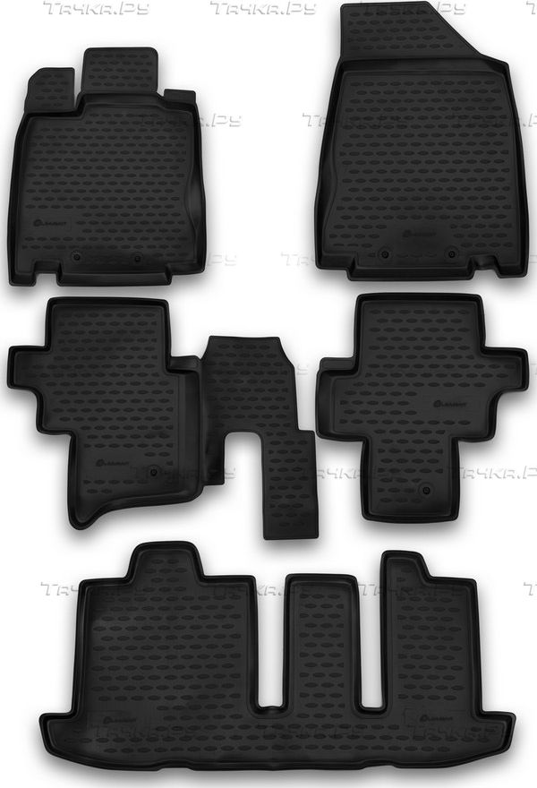 Коврики Element для салона Nissan Pathfinder R52 2014-2026. Артикул CARNIS00037