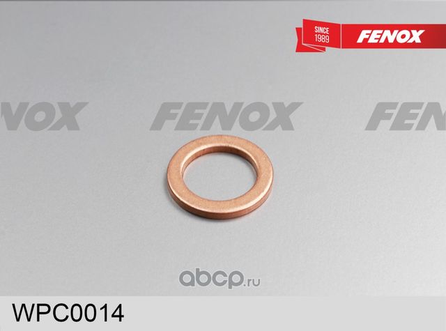Прокладка пробки поддона AUDI/FORD/JEEP/MERCEDES/OPEL/VW 14x20мм (Fenox). Артикул WPC0014