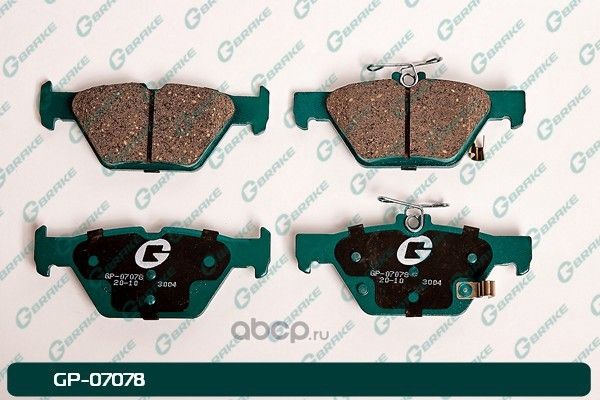 Колодки G-brake GP-07078 G-Brake. Артикул GP07078