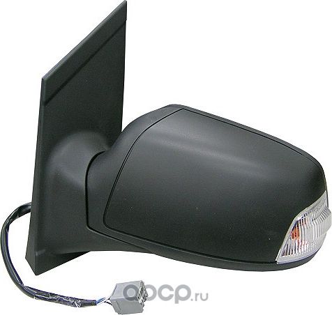 Зеркало левое эл. регулировка с подогревом  с повторителем поворота  грунтованное FORD FOCUS 2004-20 (TYC). Артикул 388-fdd318tpl
