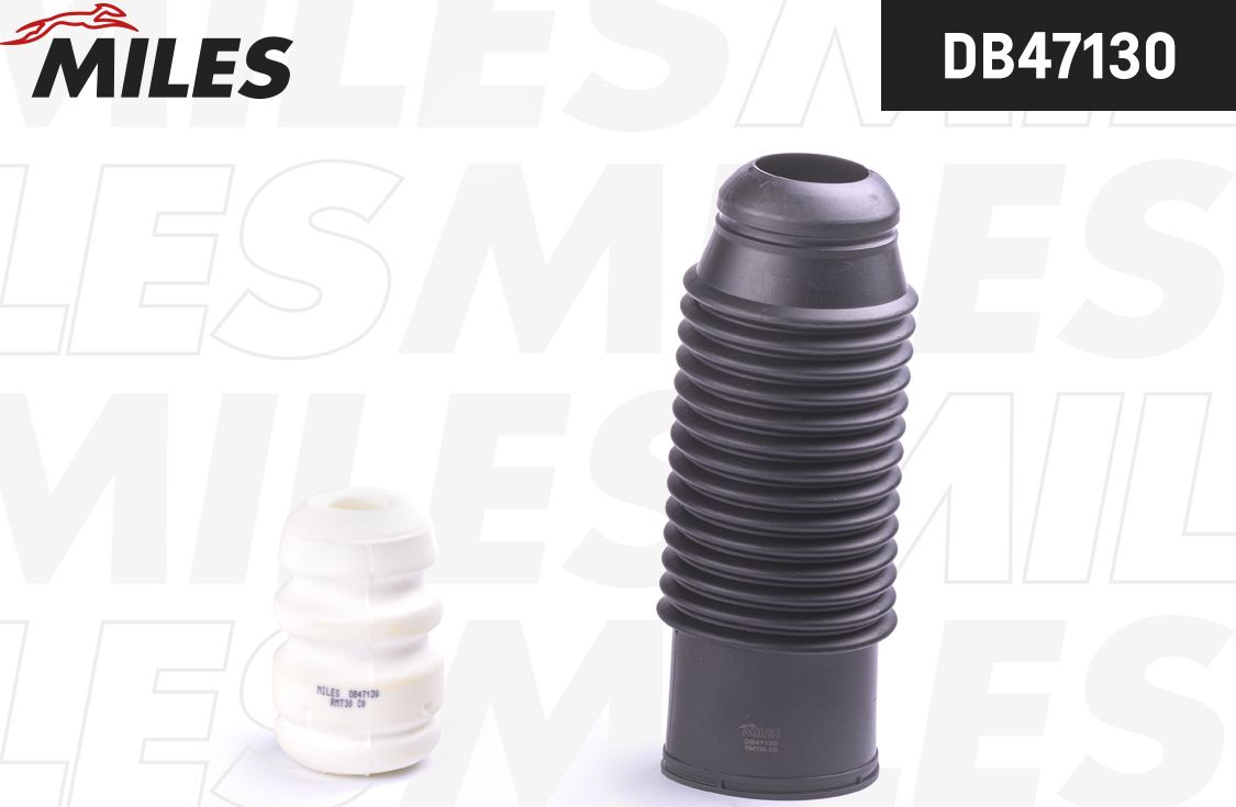 Комплект отбойников и пыльников амортизаторов (стоек) Miles. Артикул DB47130
