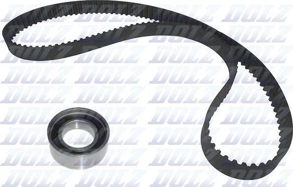 Ремень ГРМ с роликами (комплект) Dolz. Артикул SKD129
