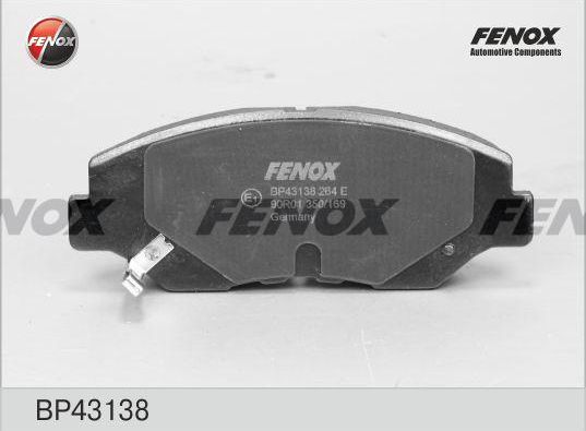Тормозные колодки Fenox. Артикул BP43138