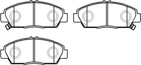 Тормозные колодки HSB. Артикул HP8172