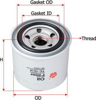 Фильтр АКПП Sakura. Артикул TC-1018