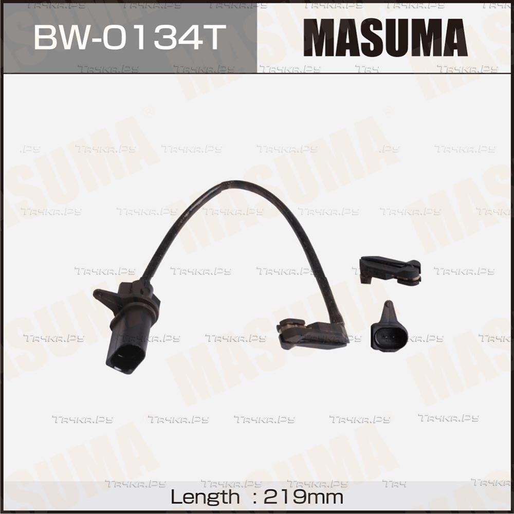 Датчики износа тормозных колодок MASUMA AUDI A6 10-18 rear. Артикул BW0134T