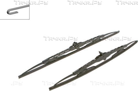 Щетки стеклоочистителя (дворники) Bosch передние для SEAT Toledo II 1998-2006. Артикул 3 397 001 584