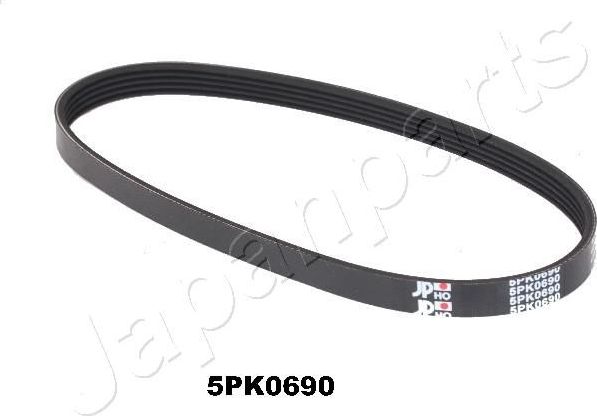 Приводной ремень поликлиновой Japanparts для Mazda 2 I (DY) 2003-2007. Артикул DV-5PK0690