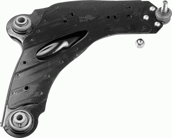 Поперечный рычаг передней подвески Lemforder правый для Nissan Primastar I 2001-2014. Артикул 33497 01