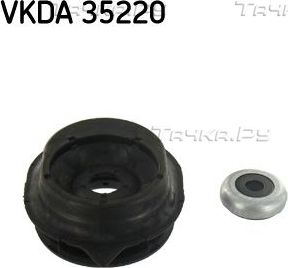 Опора амортизатора (стойки) SKF передняя для Fiat Punto II 1999-2012. Артикул VKDA 35220