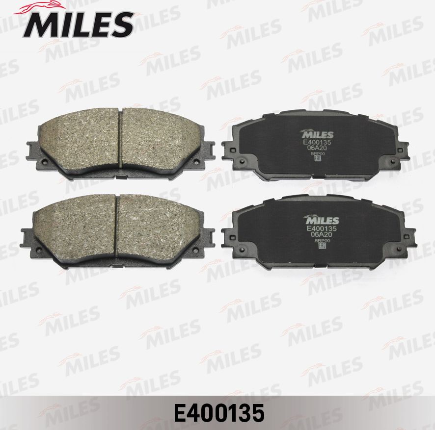 Тормозные колодки Miles (Low-Metallic). Артикул E400135