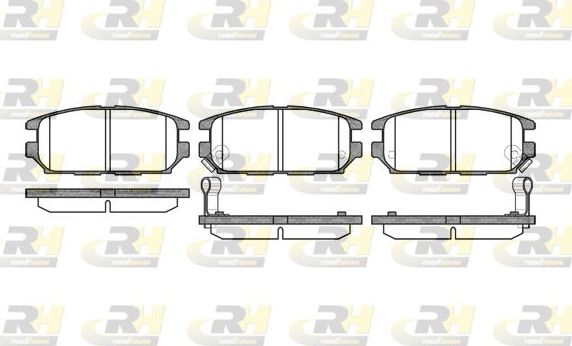 Тормозные колодки RoadHouse. Артикул 2356.12