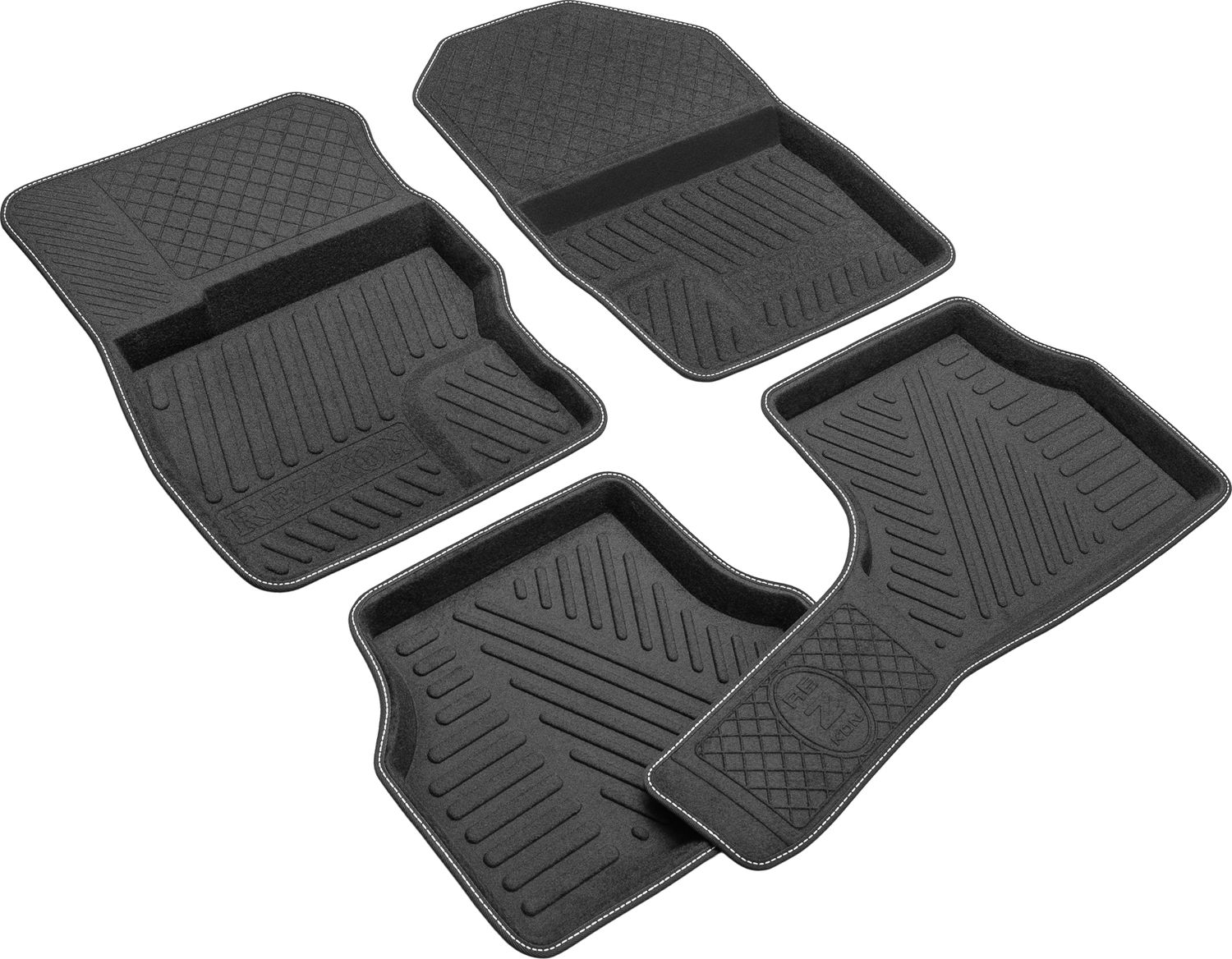 Коврики Rezkon 3D Evaplast для салона Ford Focus II 2005-2011. Артикул 4516010100