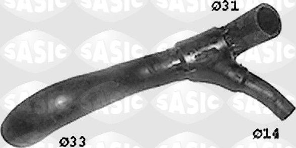 Патрубок радиатора (системы охлаждения) Sasic. Артикул SWH6747