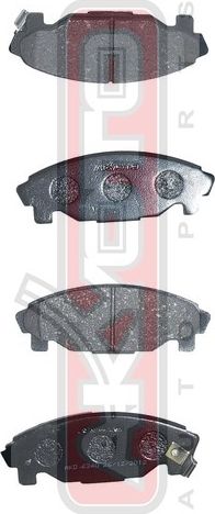 Тормозные колодки Akyoto Packing AKYOTO. Артикул AKD-6340