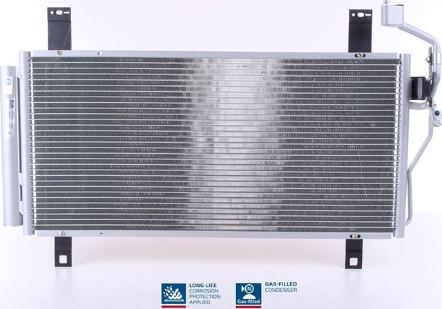 Радиатор кондиционера (конденсатор) Nissens (алюминий) для Mazda 6 I (GG) 2002-2008. Артикул 940352