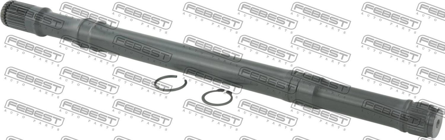 Полуось (привод в сборе, приводной вал) Febest. Артикул 2312-TIGRH