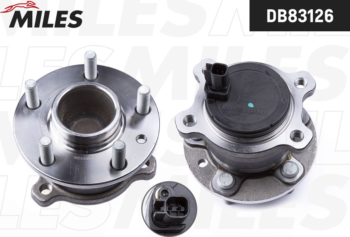 Ступица колеса с интегрированным подшипником Miles. Артикул DB83126