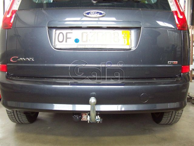 Фаркоп Galia оцинкованный для Ford C-Max II 2010-2026. Быстросъемный крюк. Артикул F091C