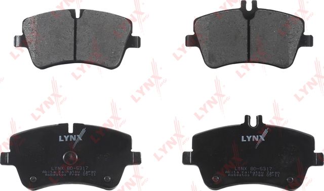 Тормозные колодки LYNXauto. Артикул BD-5317