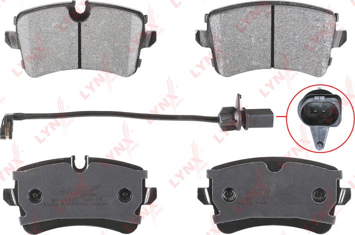 Тормозные колодки LYNXauto. Артикул BD-1231