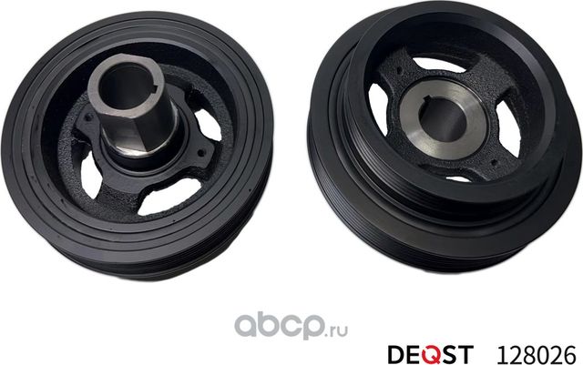 Шкив коленчатого вала NISSAN PATHFINDER (R51) Вездеход закрытый 01,05- 2.5 dCi (Deqst). Артикул 128026