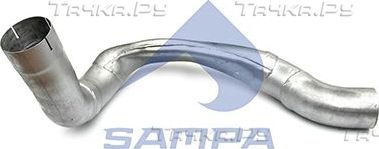 Глушитель Sampa для MAN TGA 2002-2026. Артикул 021.311