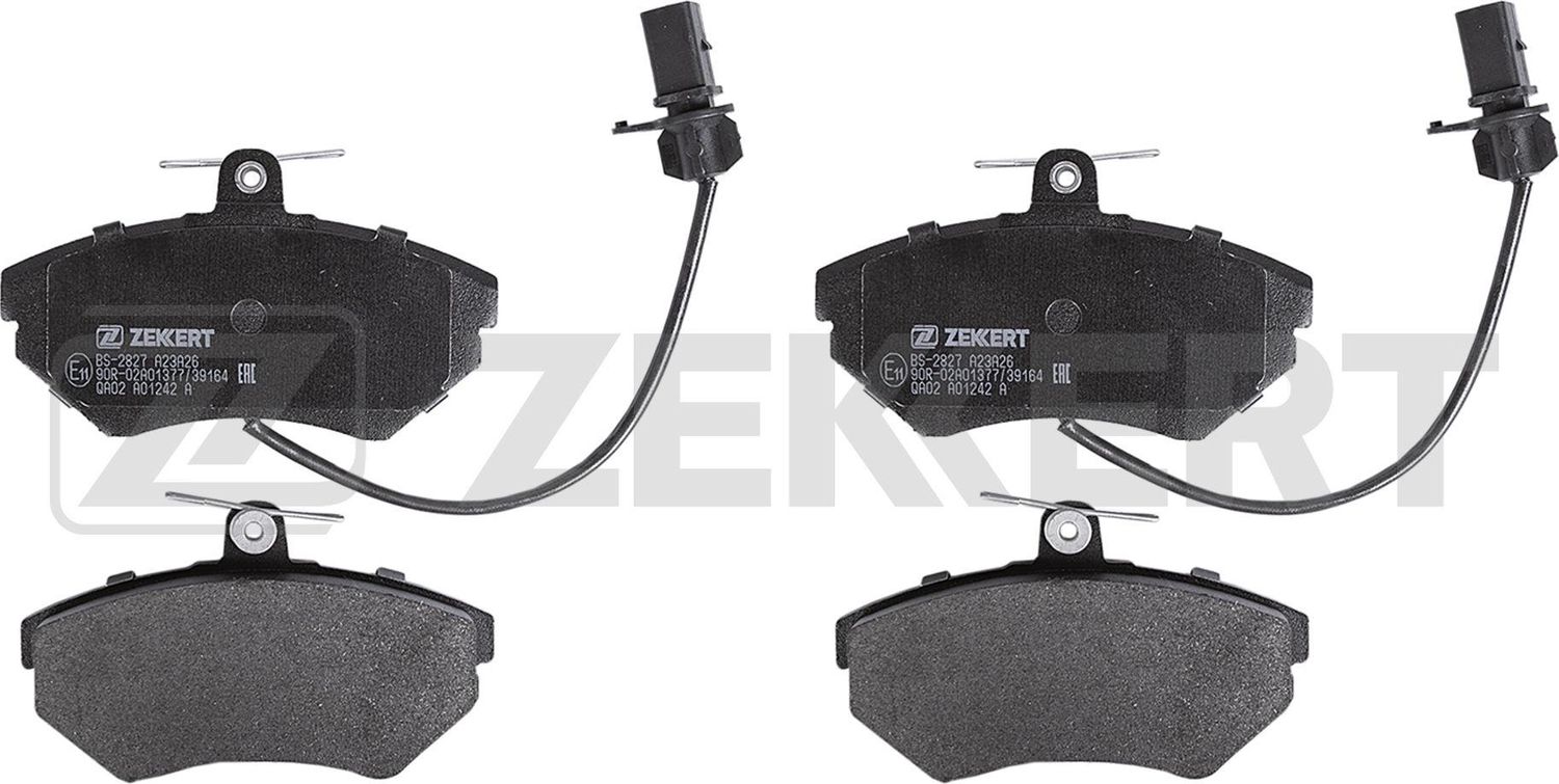 Тормозные колодки Zekkert передние для Audi A4 II (B6) 2000-2004. Артикул BS-2827