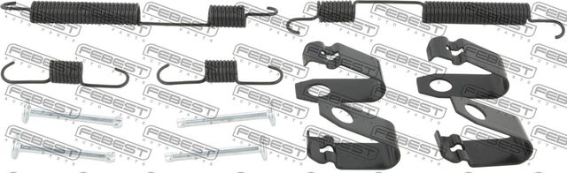 Пружины тормозных колодок, комплект Febest. Артикул 1204-SOLR-KIT