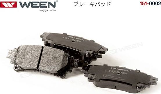 Тормозные колодки WEEN. Артикул 151-0002