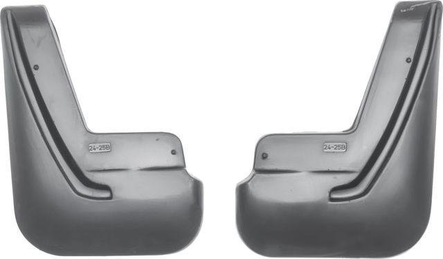 Брызговики "Norplast" задняя пара для Geely Emgrand EC7 2011-2016. Артикул NPL-Br-24-25B