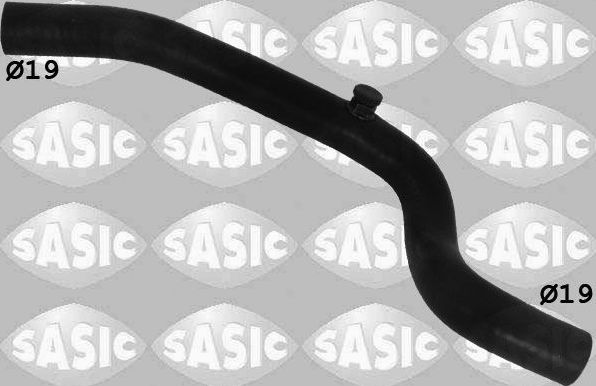 Патрубок системы охлаждения (радиатора) Sasic правый для Opel Vivaro A 2001-2014. Артикул 3404136