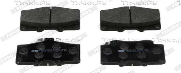Тормозные колодки Ferodo Premier Eco Friction передние для Toyota Hilux IV 1985-1989. Артикул FDB797