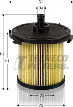 Топливный фильтр  Tecneco Filters. Артикул GS2009E
