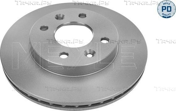Тормозной диск Meyle PD передний для Renault Megane I 1996-1999. Артикул 16-15 521 0037/PD