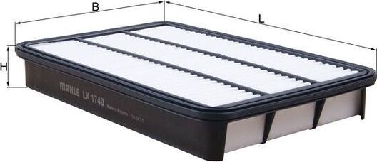 Воздушный фильтр Mahle. Артикул LX 1740