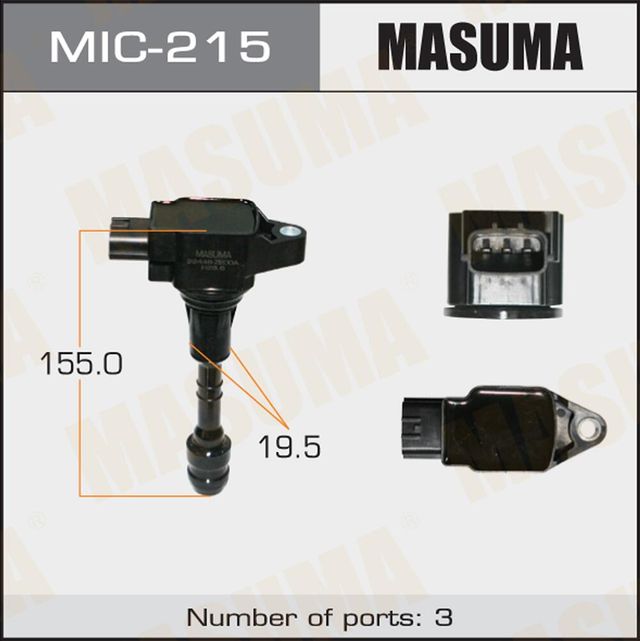 Катушка зажигания Masuma. Артикул MIC-215