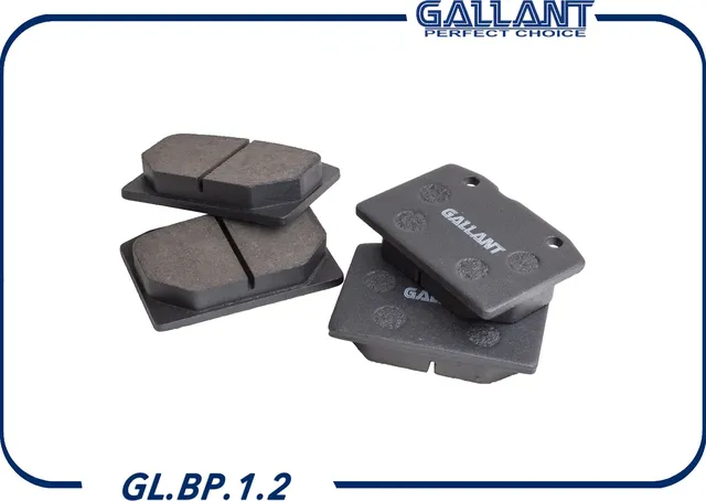 Колодка тормозная передняя (Gallant). Артикул GLBP12