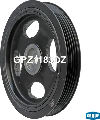 Шкив коленвала Krauf. Артикул GPZ1183DZ