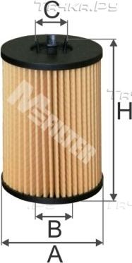 Масляный фильтр MFilter для Volkswagen Transporter T6 2015-2026. Артикул TE 4013