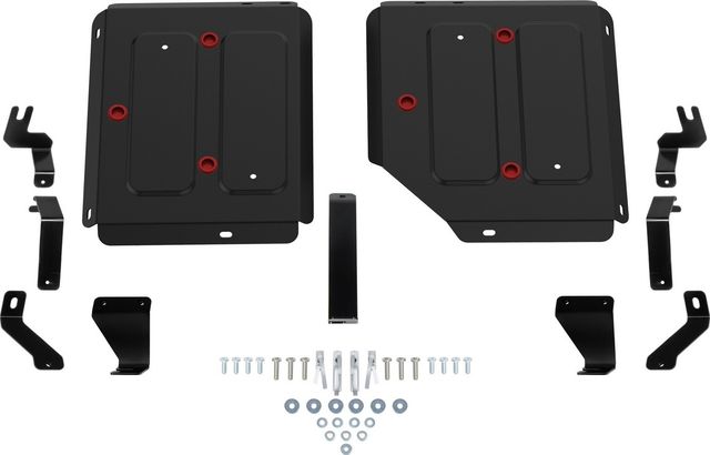 Защита топливного бака АвтоБроня для Haval Dargo 4WD 2022-2026. Артикул 111.09426.1