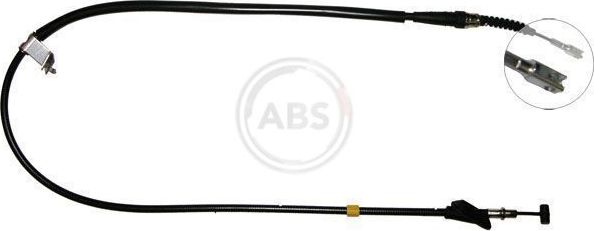 Трос ручника (тросик ручного тормоза) ABS задний правый для Suzuki Baleno I 1996-2002. Артикул K18768