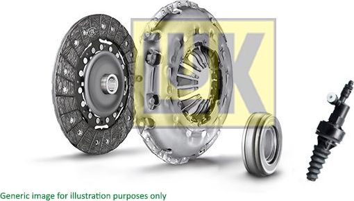 Сцепление (комплект) LuK RepSet Pro для Audi A3 I (8L) 1996-2001. Артикул 622 2235 21
