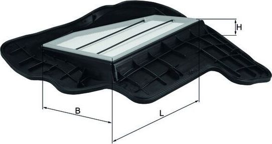 Воздушный фильтр Mahle-Knecht. Артикул LX 1685/5